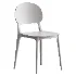 Modern Indoor-Outdoor Plastic Side Chair - Thumbnail 6