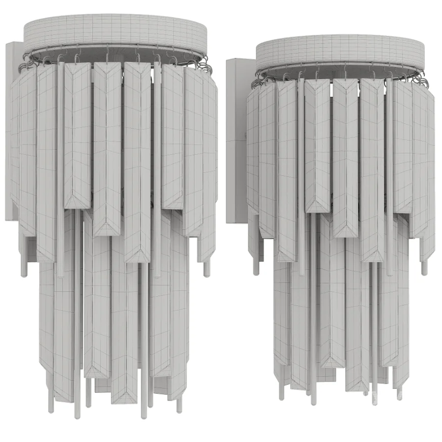 Athean Light Glam Brass Crystal Wall Sconce - Image 6