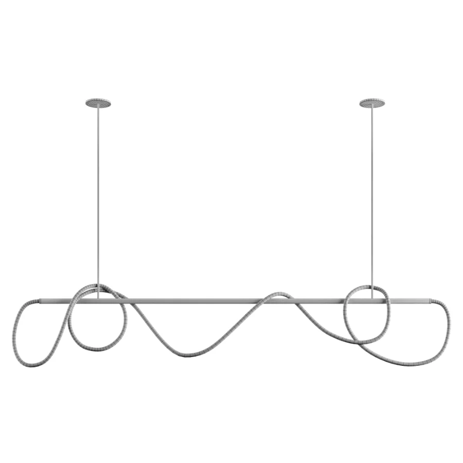 Festif Linear Pendant Lamp by Dbianco vol 4 - Image 9