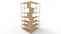 StoriesL Shaped Corner Storage Cabinet - Thumbnail 3