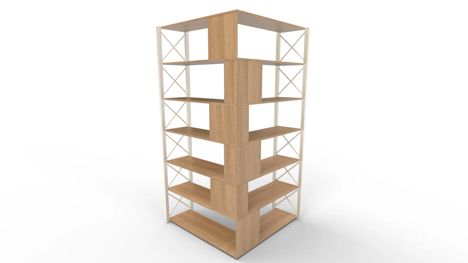 StoriesL Shaped Corner Storage Cabinet - Image 3
