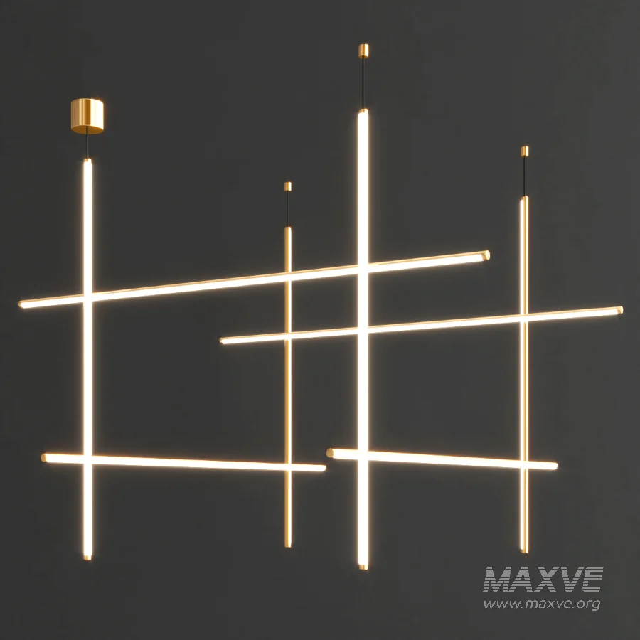 Coordinates LED Chandelier collection - Image 5