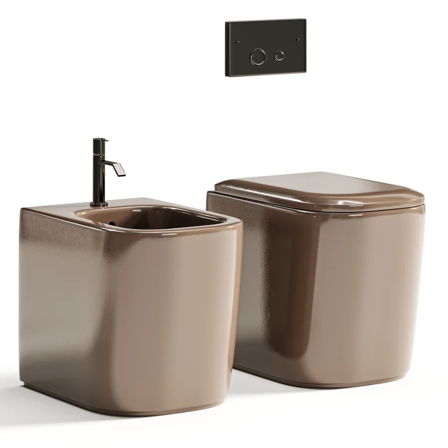 Semplice Floor mounted Bathroom Set - Image 2