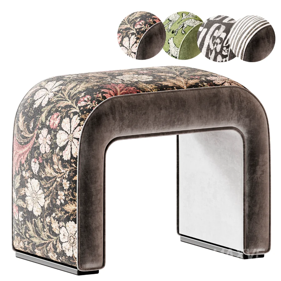 Pouf McGear tapestry - Image 2