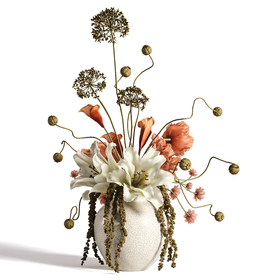 Terracotta Botanical Arrangement 59 - Image 4