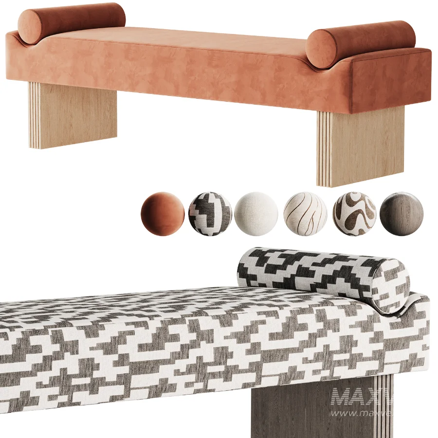 Esther Bench Velvet - Image 4