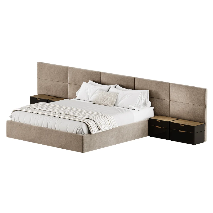 Atlanta Black Bed - Image 3