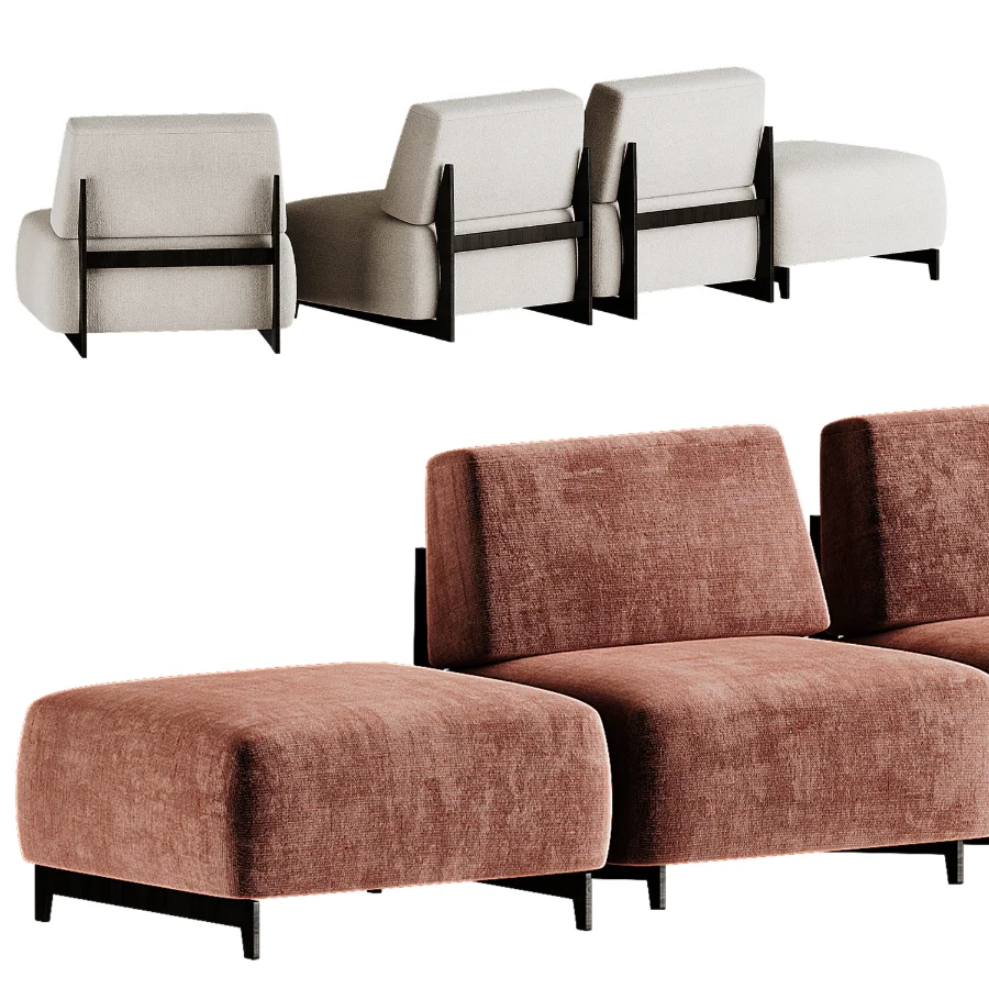 Da Vinci Sofa By Saloni - Image 6