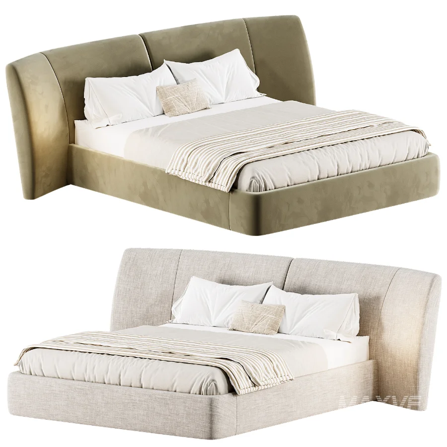 Lugano Bed By Saloni - Image 5