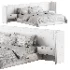 Sierra Luxe Bed with Nightstands - Thumbnail 5