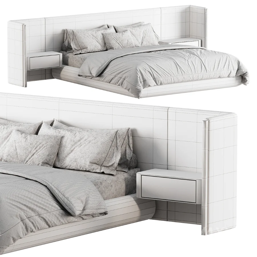 Sierra Luxe Bed with Nightstands - Image 5