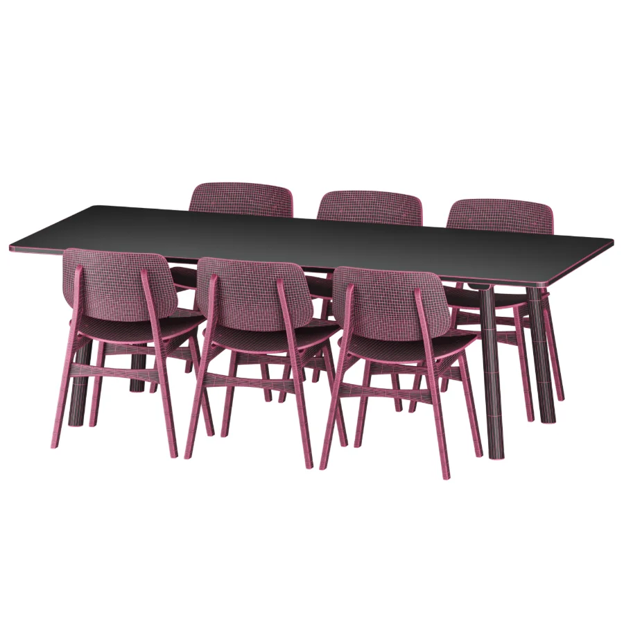 dining set 08 - Image 5