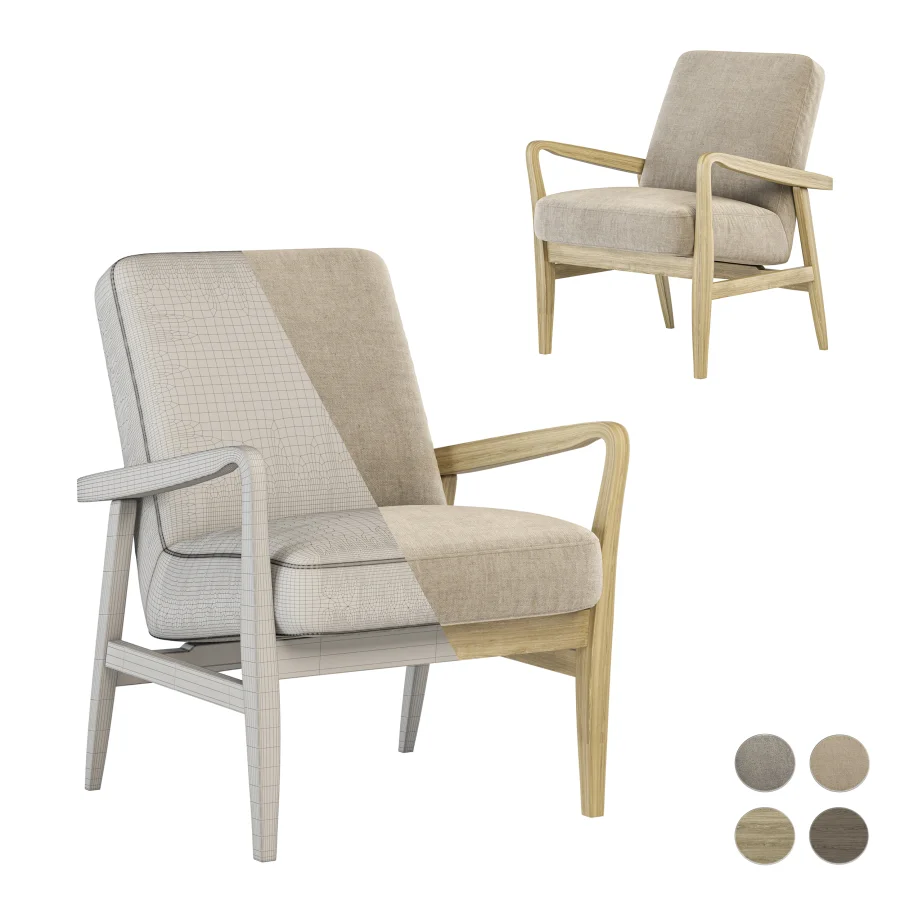 Christopher Knight armchair - Image 7
