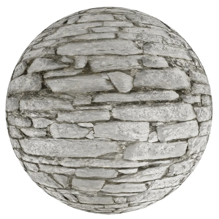 Stacked Stone Wall - Image 1