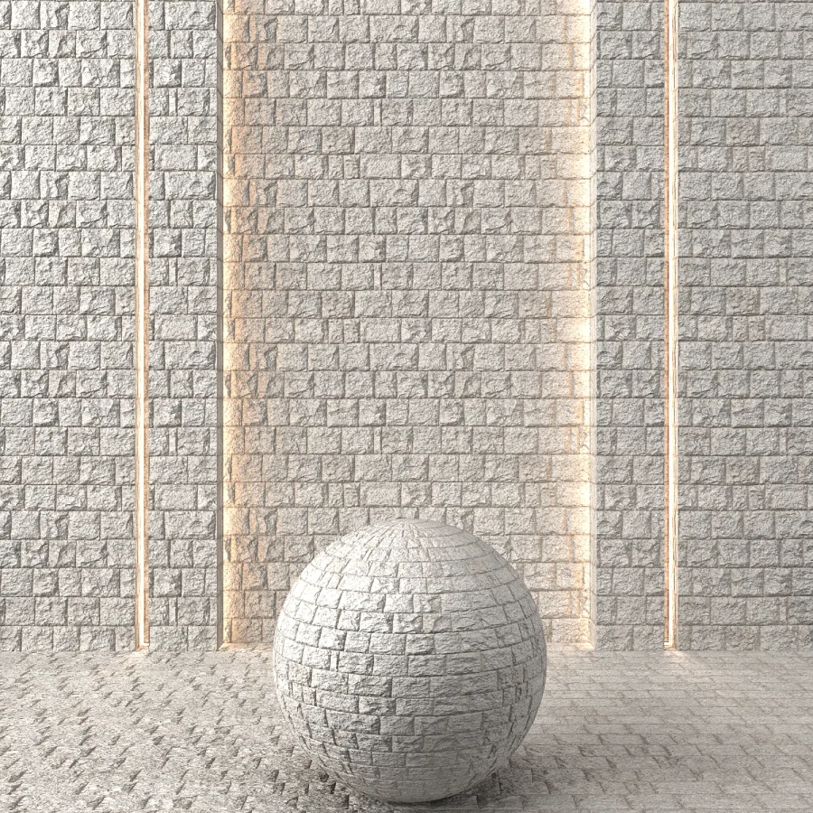 Stone Blocks Wall - Image 2