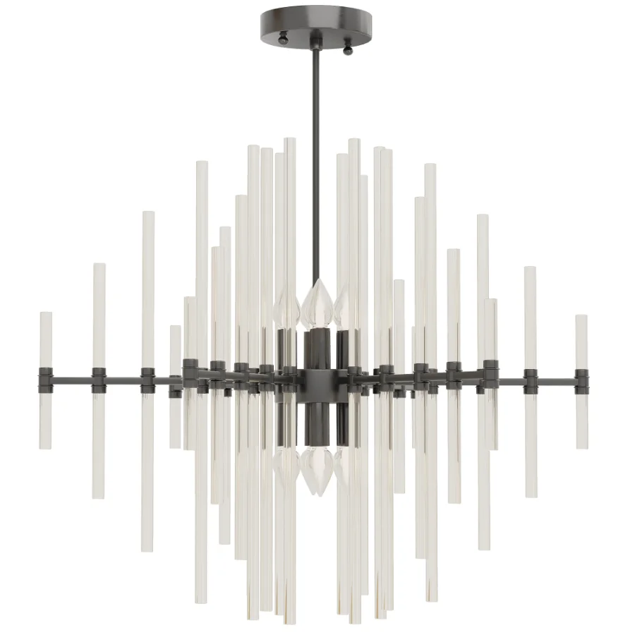 Sienna crystal rod pendant - Image 5