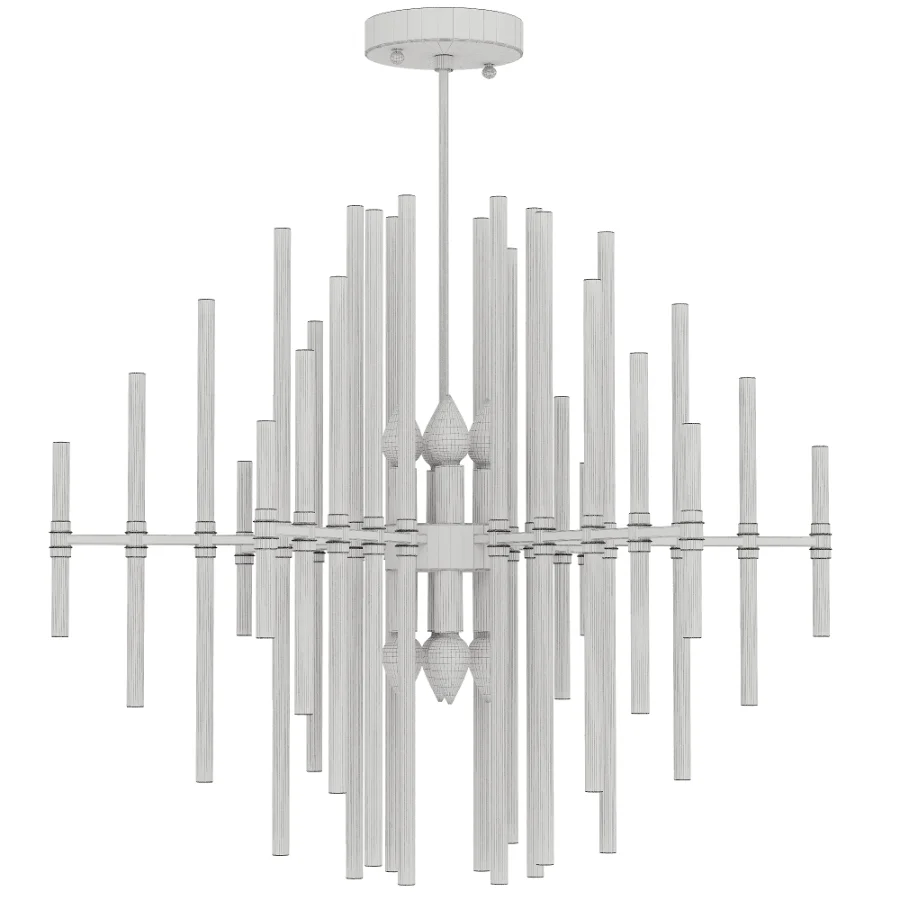 Sienna crystal rod pendant - Image 6