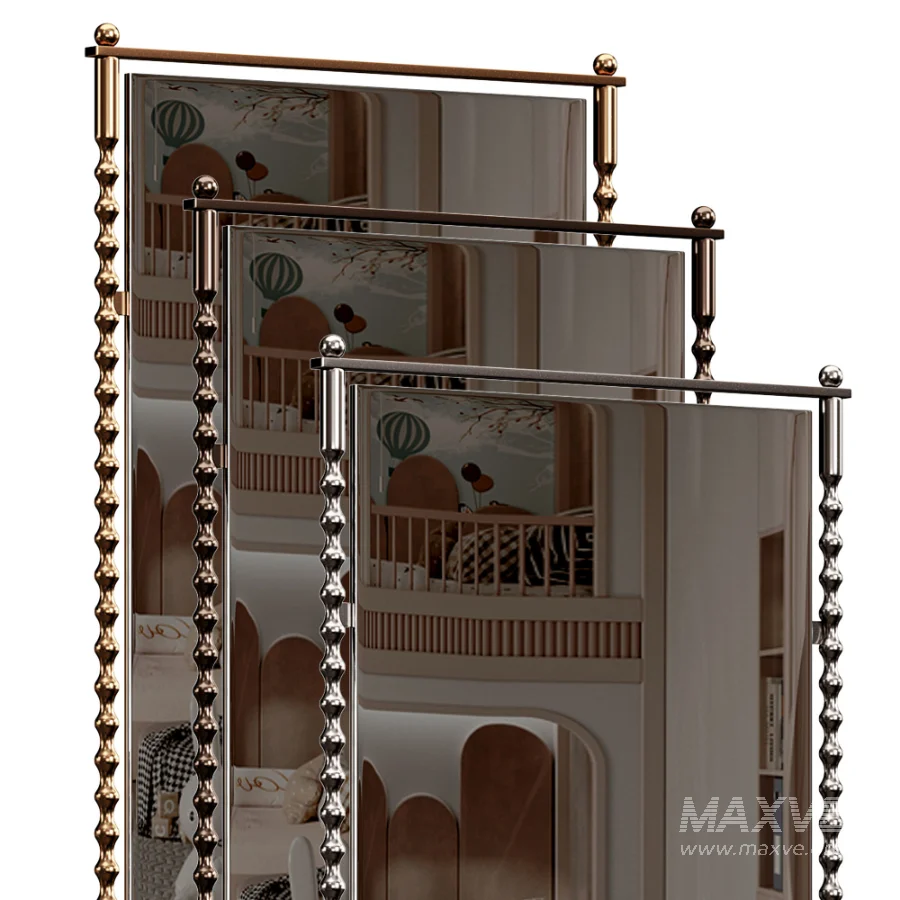 Storied Home Tall Wall Mirror - Image 4