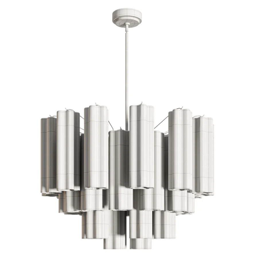 Imondo Chandelier 6 Light White - Image 2
