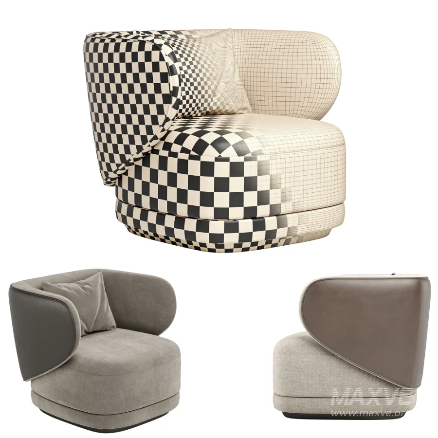 HAP Armchair By HC28 Cosmo - Image 2