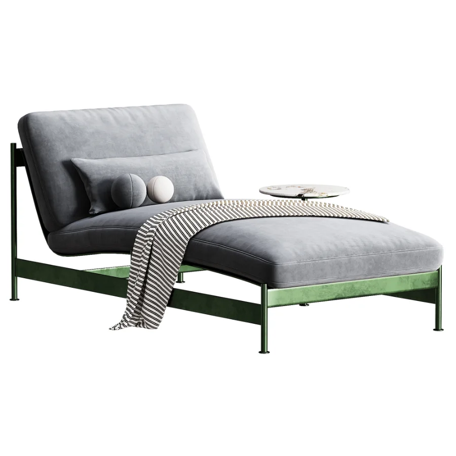 Outdoor Sandy Armchair and Chaise Longue - Image 3