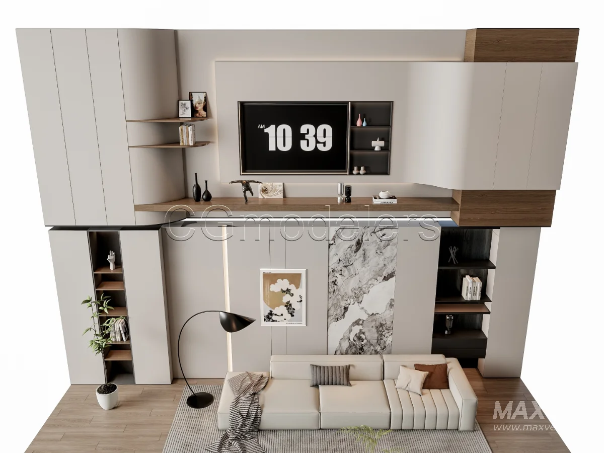 MODERN LUXURY LIVING ROOM SET 13 - Image 17