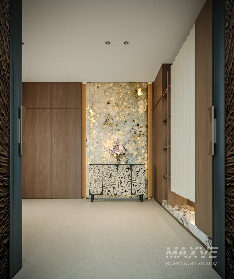 Modern villa living room and dining room interior - Image 6