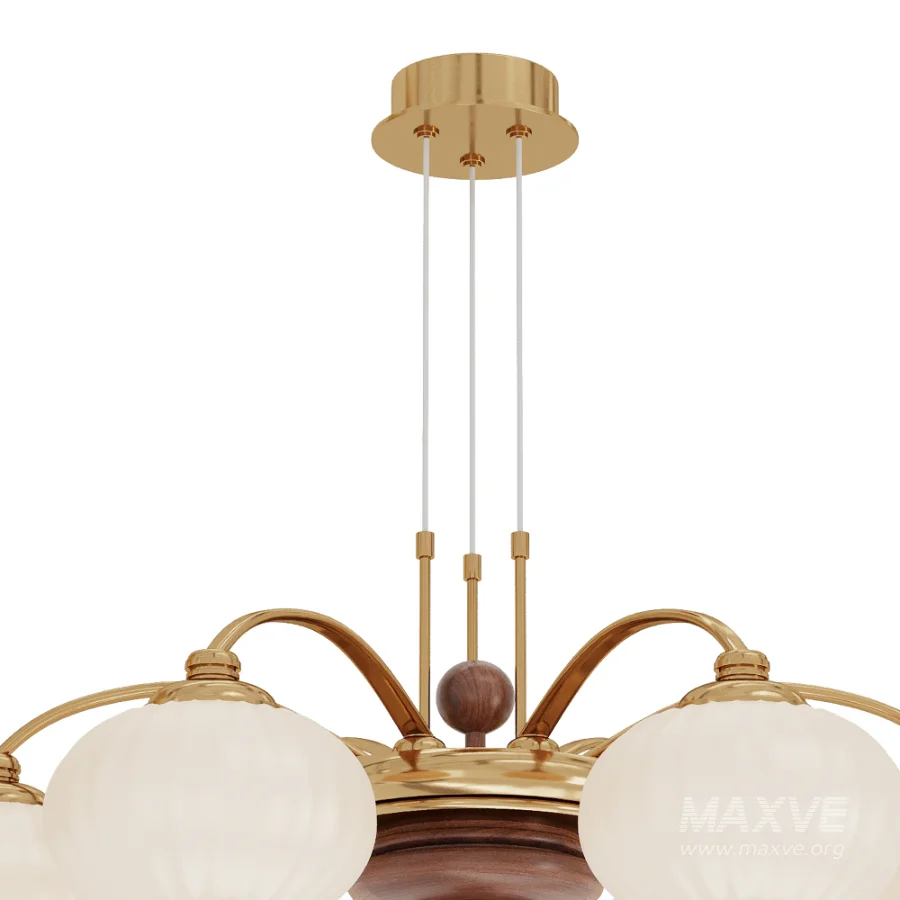 Golden Harvest Chandelier - Image 2