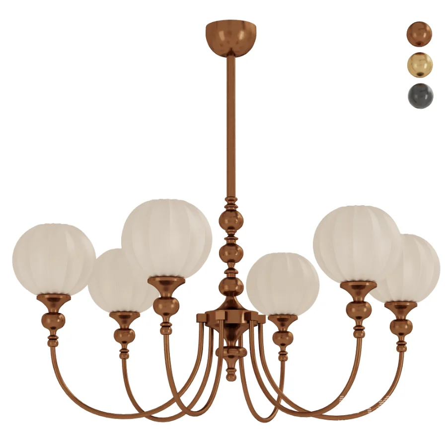 Retro Monique Chandelier - Image 6