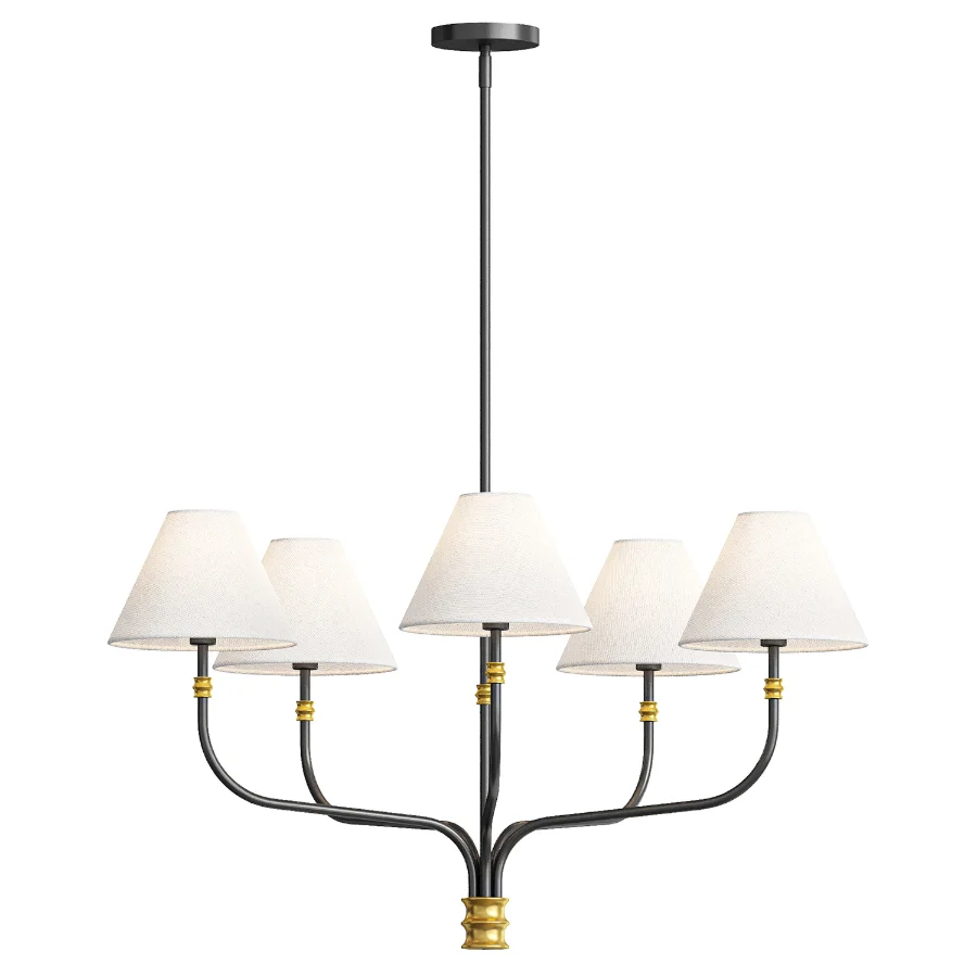 Collins Metal Round D36 Chandelier - Image 3