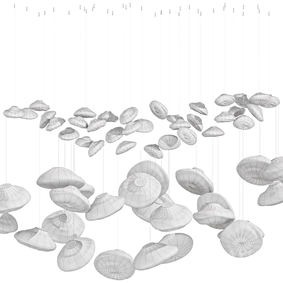 Random Glass Pendant Light By Pinlighting - Image 7