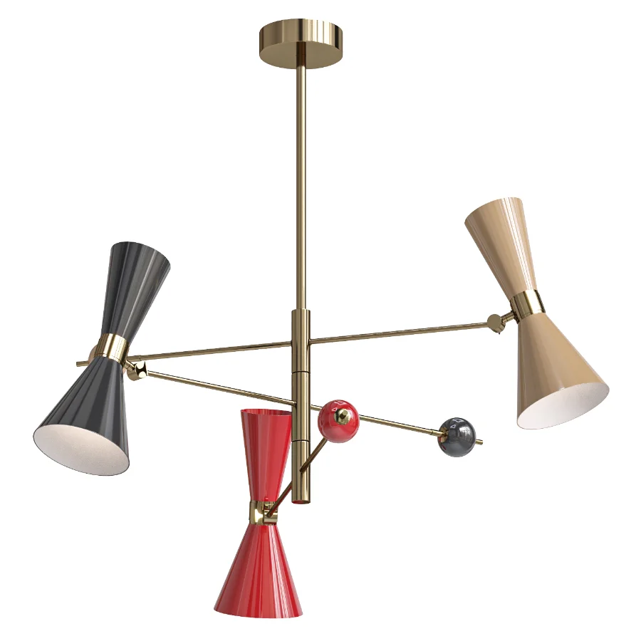 Modern Sputnik Chandelier - Image 1