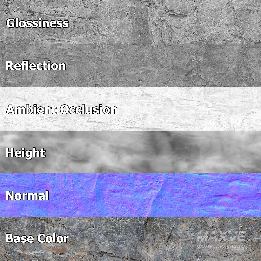 Natural Rock Cliff Material - Image 7