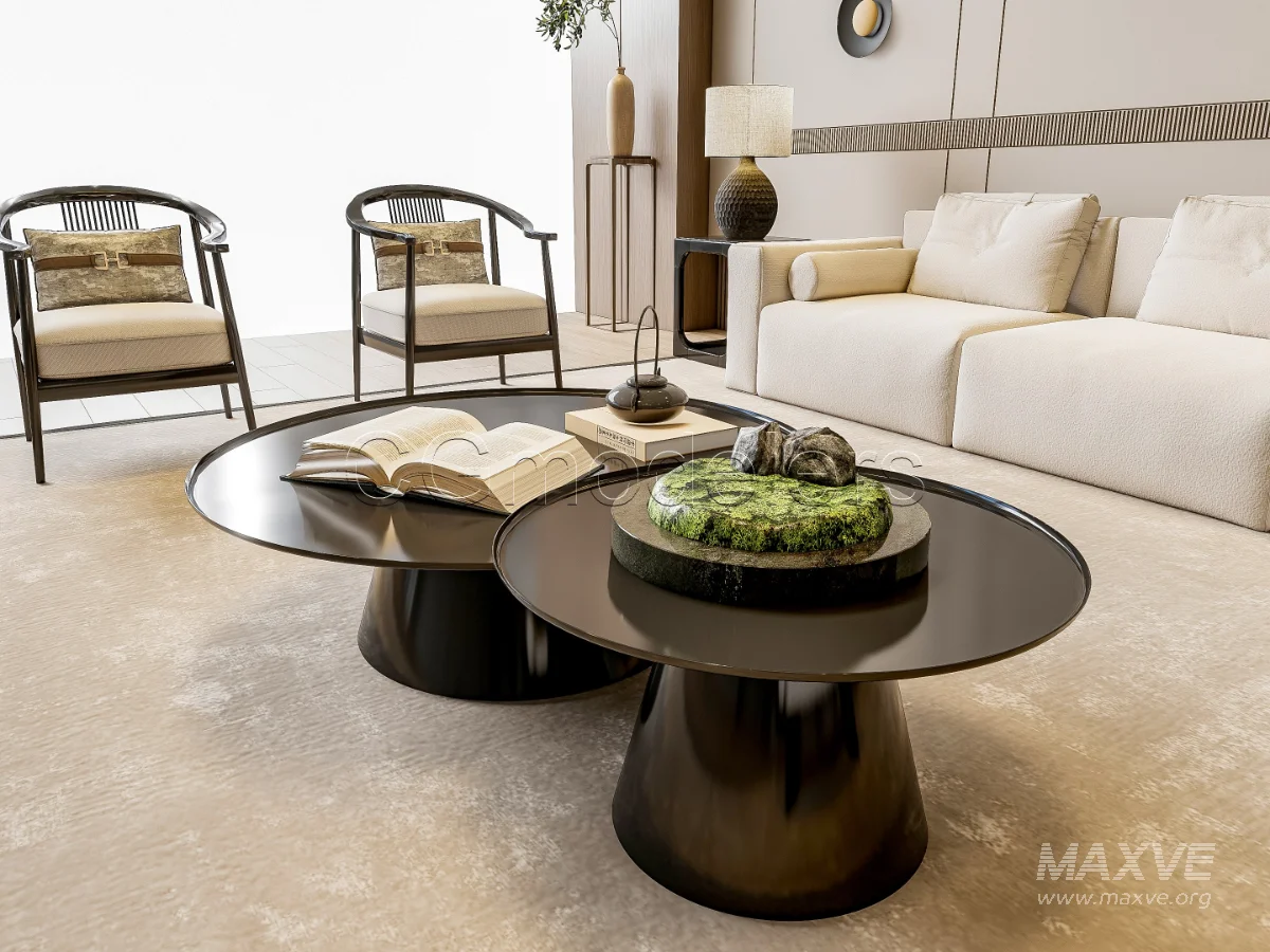 MODERN LUXURY LIVING ROOM SET 1 - Image 13