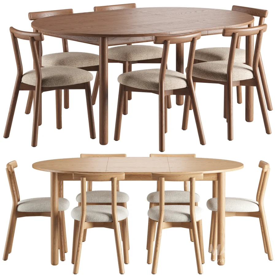 Ulka Chair Heidi Table - Image 1