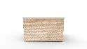 Modern Weave Lidded Storage Basket - Thumbnail 3