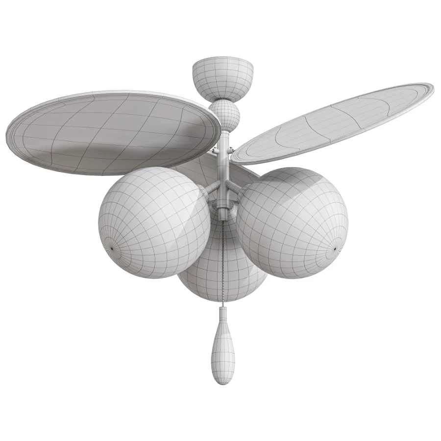 Vintage Floral Disc Ceiling Light - Image 7