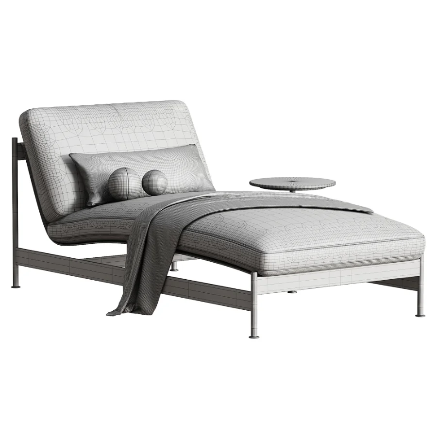 Outdoor Sandy Armchair and Chaise Longue - Image 5
