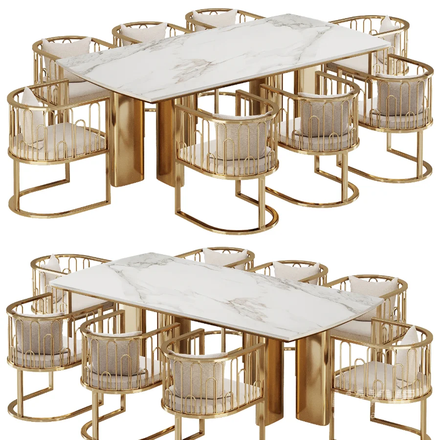 Dinning chair and table372 - Image 6