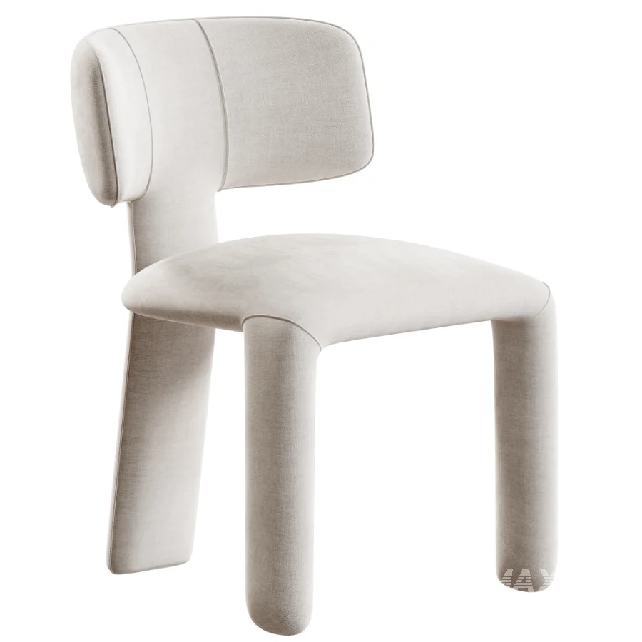 Ditre Italia Bliss Upholstered fabric chair - Image 3