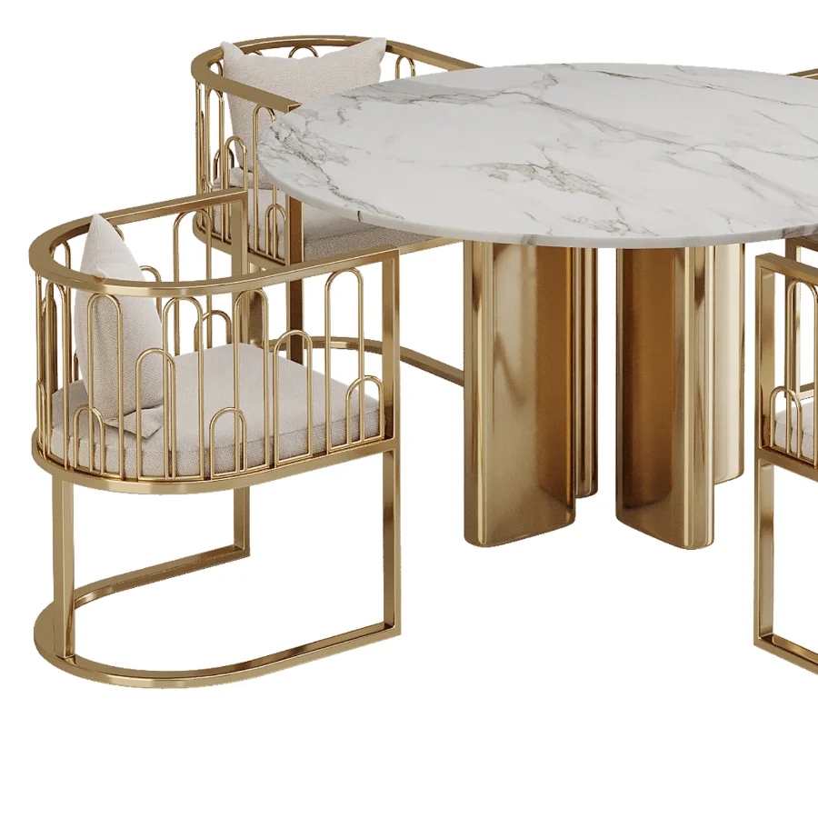 Dinning chair and table373 - Image 4