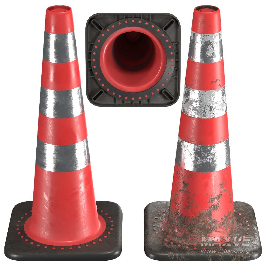 Plastic Traffic Cone - Image 2