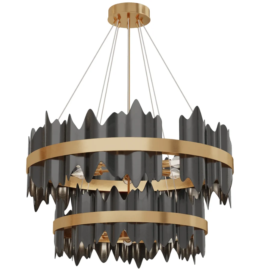 Verda Modern Circular Chandelier - Image 1
