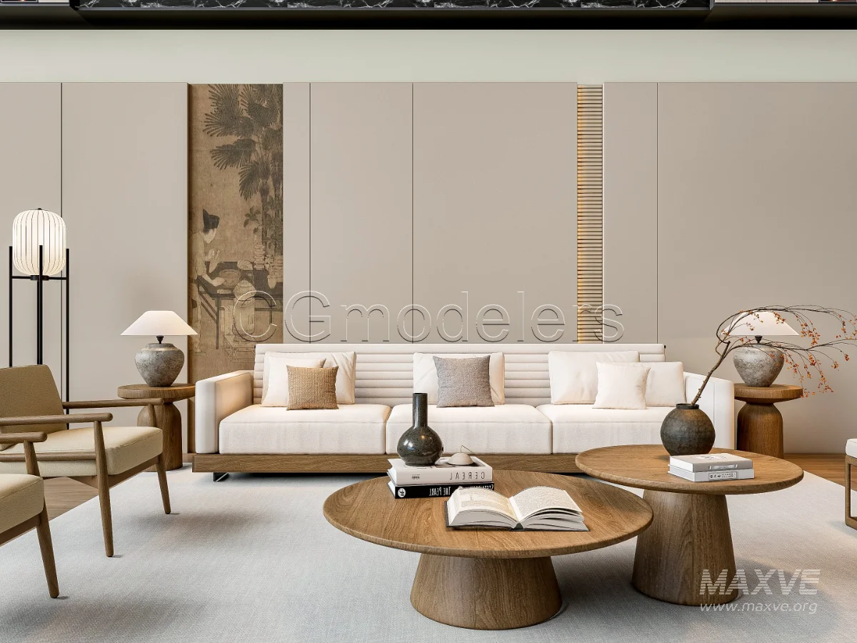 MODERN LUXURY LIVING ROOM SET 2 - Image 10