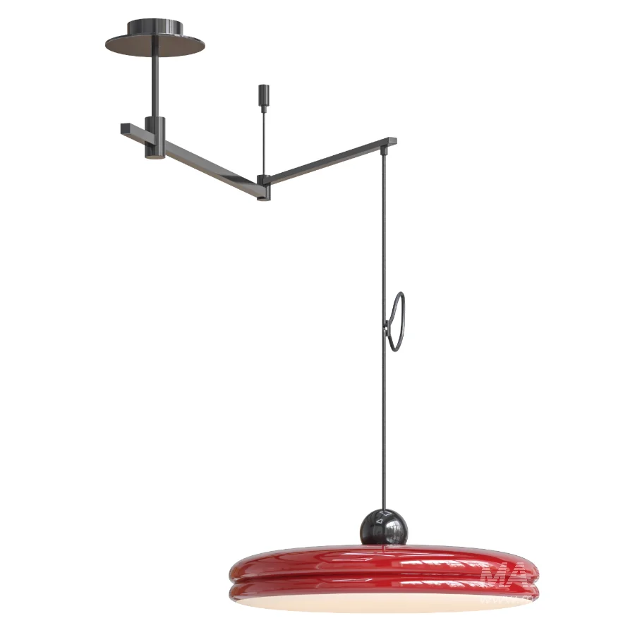 Adjustable Arm Flat Pendant Lamp - Image 4