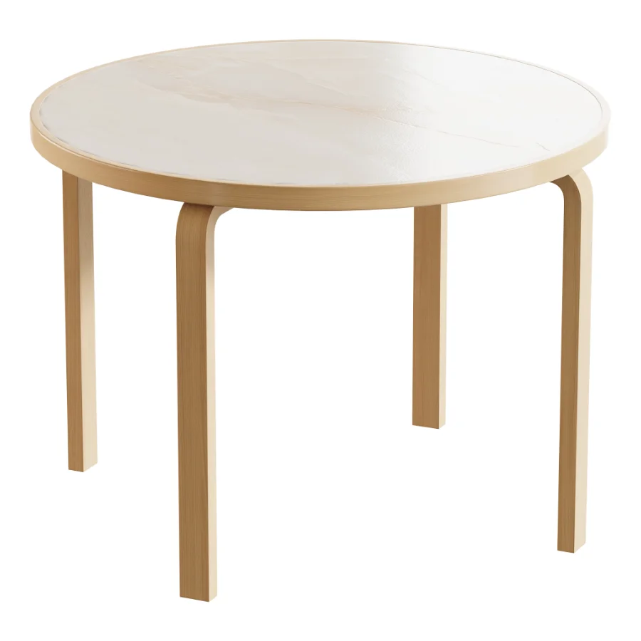 Artek Alvar Aalto Round Table 90A - Image 7