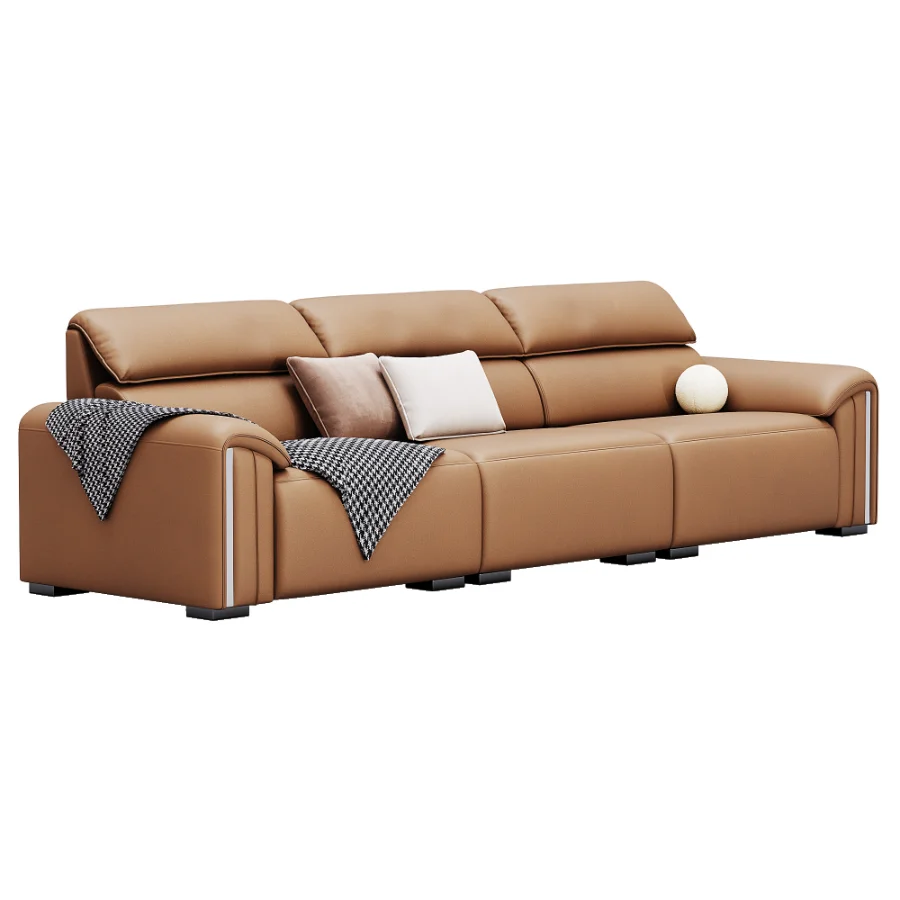 Modern Three Seater Sofa 02 - Image 2