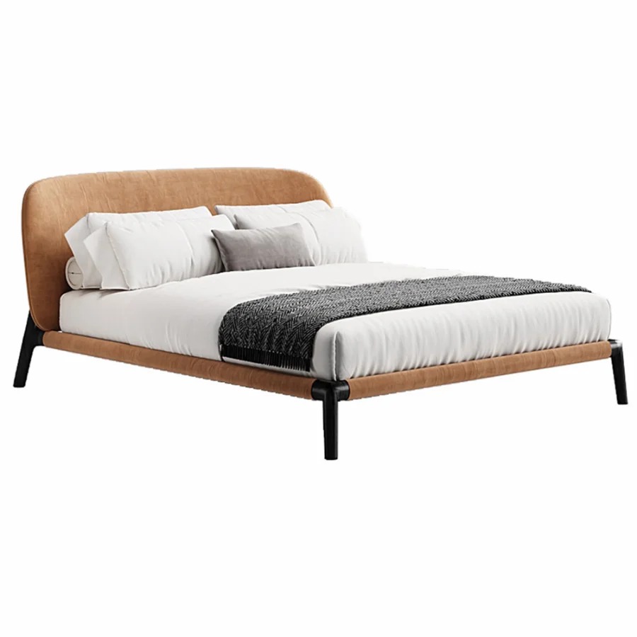 Curve Double Bed - Image 1