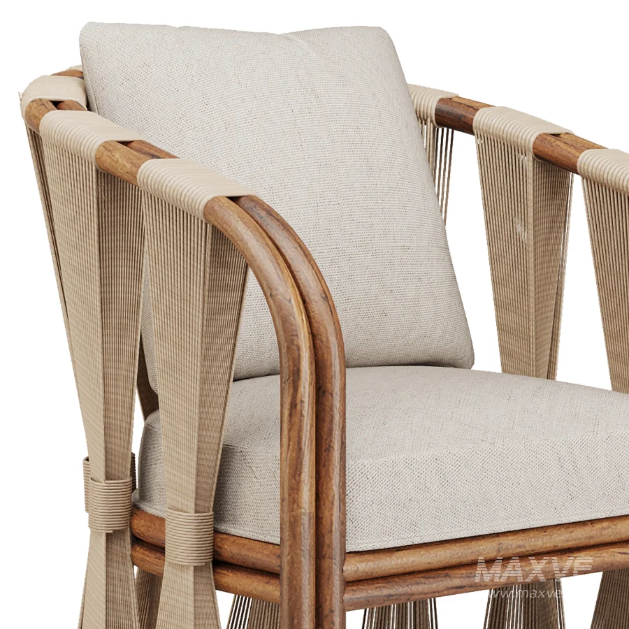 Shanaya Rattan Arm Chair - Image 4