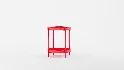 Tier Round Storage Side Table End Table - Thumbnail 10